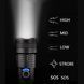 Ліхтар ручний Police X71A-HP50, ЗУ micro USB, 1x18650/3xAAA, zoom, індикація заряду, якісний ліхтарик 00022866 фото 8