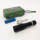 Тактический фонарь Bailong BL-518/8518-T6 3 режима работы zoom з/у microUSB кейс, карманный мини фонарь 00022897 фото 14