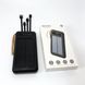 Power Bank Solar Smart 1015 зарядное устройство на солнечной батарее 20000mAh с индикатором заряда Черный 00017650 фото 21