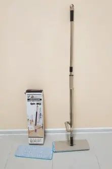 Швабра з віджимом "ледар" SPIN MOP 360, мікрофібра, телескопічна ручка 00014132 фото