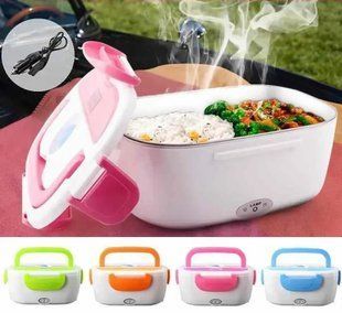 Ланчбокс з підігрівом їжі 220V, Electric lunch box, ланч-бокс від мережі 00019522 фото
