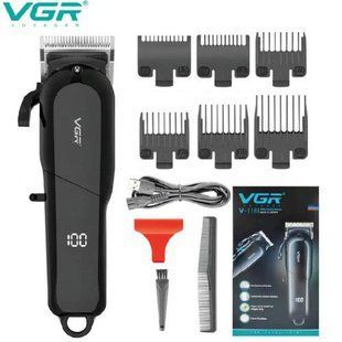 Машинка для стрижки волос и бороды VGR V-118, Машинка для стрижки волос беспроводна, Электробритва 00015346 фото