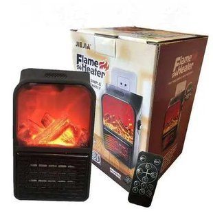 Обігрівач електричний Flame Heater 1000W з пультом 00018624 фото