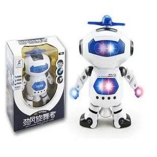 Танцюючий робот, що світиться Dancing Robot | дитяча іграшка музичний робот! Топ Продажів 00016426 фото