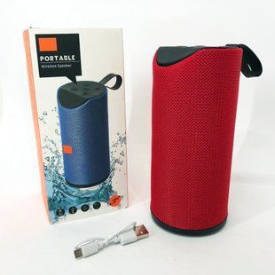 Колонка портативна bluetooth вологостійка JBL TG-113 (аналог). Колір червоний 00017782 фото