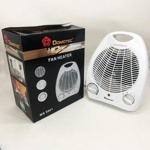 Обігрівач тепловентилятор (дуйка) Domotec MS-5901, Вітродуйка обігрівач, Електрична дуйка, 2 кВт 00013694 фото