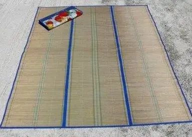 Підстилка пляжна з соломи 180 см x 150 пляжний килимок сумка, підстилка для пікніка 00014076 фото