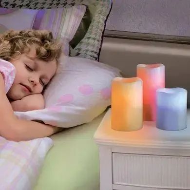 Світлодіодні свічки з пультом керування Luma Candles Люма Кендлес (electronic candle) 00022500 фото