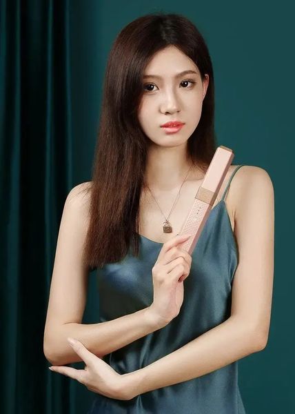 Акумуляторна плойка-праска для випрямлення волосся Cordless hair LSM-637 портативний 00021738 фото