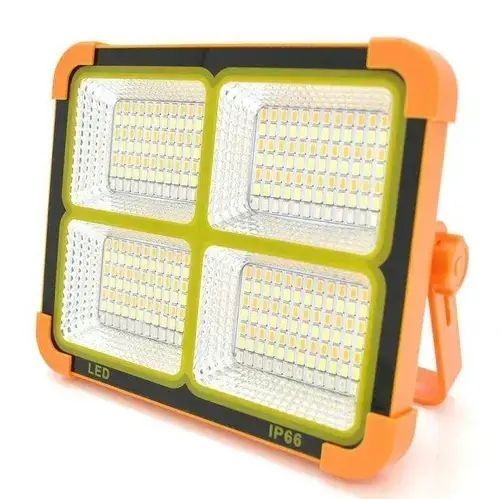 Портативная солнечная батарея универсальная для заряда Power bank Solar LED light D8 12000 mAH 00023100 фото