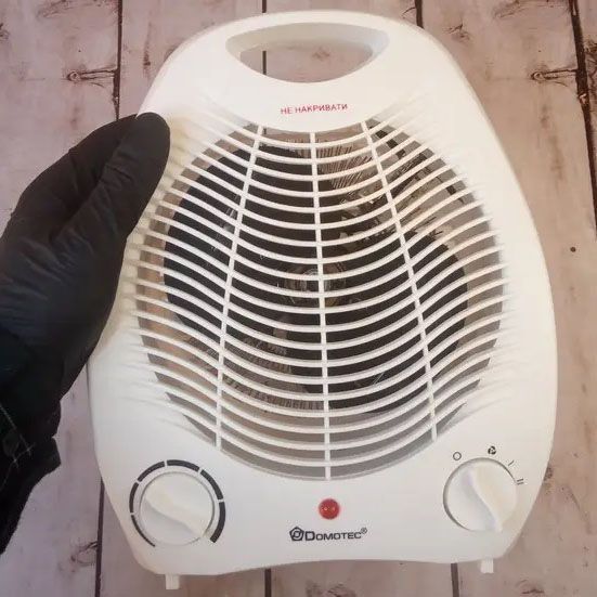 Обігрівач тепловентилятор (дуйка) Domotec MS-5901, Вітродуйка обігрівач, Електрична дуйка, 2 кВт 00013694 фото