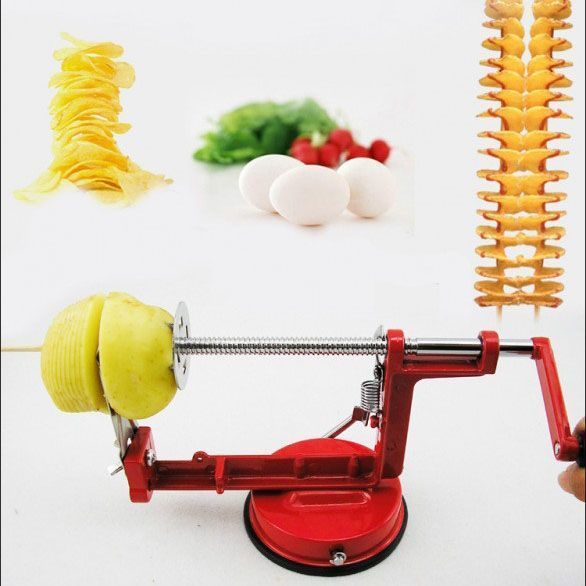 Машинка для різання картоплі спіраллю SPIRAL POTATO SLICER 00019043 фото