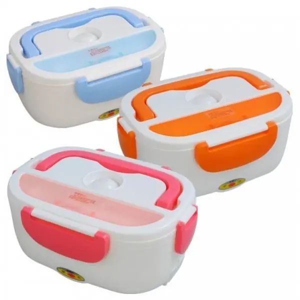 Ланчбокс с подогревом еды 220V, Electric lunch box, ланч-бокс от сети 00019522 фото