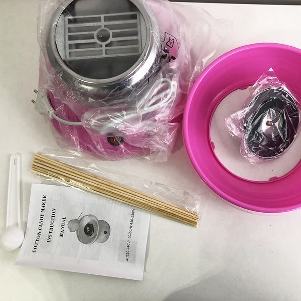 Апарат для солодкої вати Cotton Candy Maker, дитячий апарат для солодкої вати в домашніх умовах 00015810 фото