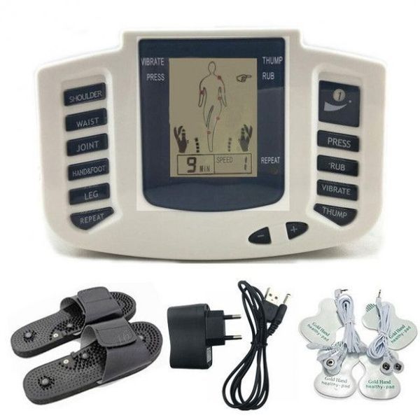 Массажер электростимулятор точечный для тела и стоп digital therapy stroke slimming jr-309a 00014336 фото