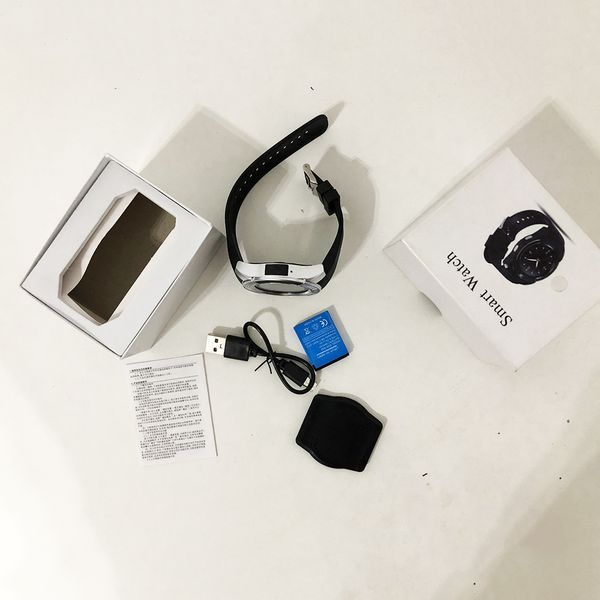 Умные смарт-часы Smart Watch V8. Цвет: серебро 00022399 фото