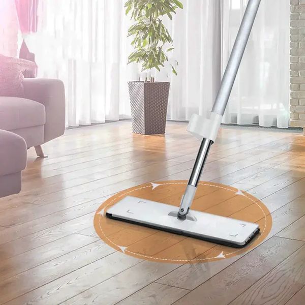 Швабра з віджимом "ледар" SPIN MOP 360, мікрофібра, телескопічна ручка 00014132 фото