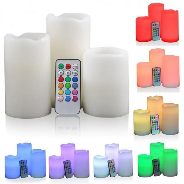 Світлодіодні свічки з пультом керування Luma Candles Люма Кендлес (electronic candle) 00022500 фото
