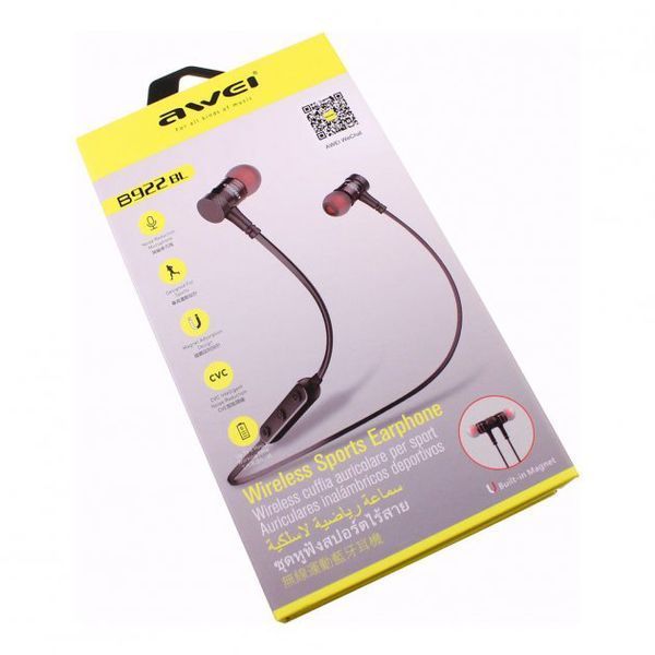 Наушники беспроводные Bluetooth Awei B922BL,беспроводные bluetooth наушники-гарнитура 00023848 фото