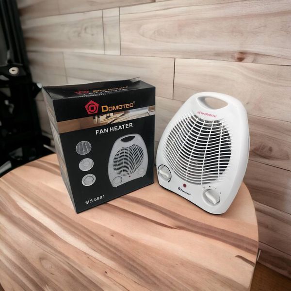 Обігрівач тепловентилятор (дуйка) Domotec MS-5901, Вітродуйка обігрівач, Електрична дуйка, 2 кВт 00013694 фото