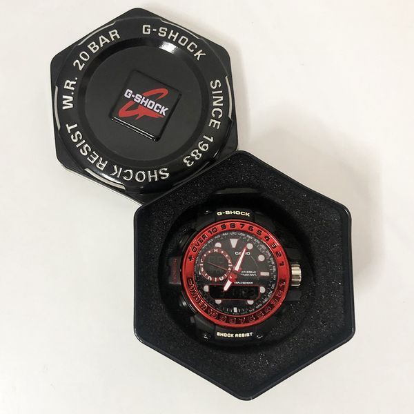 Годинник наручний G-SHOCK GWN-1000GB. Колір: червоний 00022436 фото