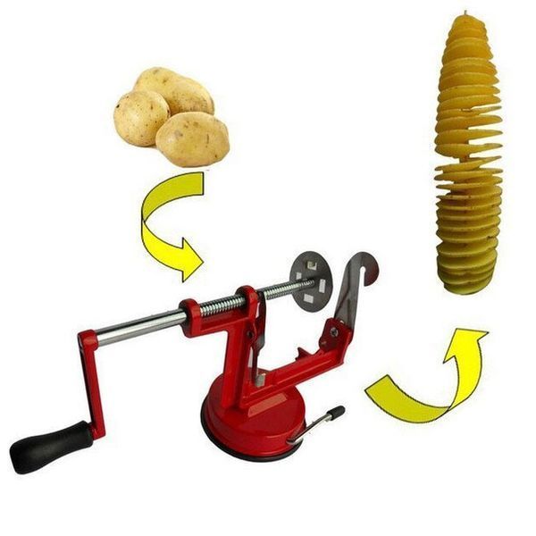 Машинка для різання картоплі спіраллю SPIRAL POTATO SLICER 00019043 фото