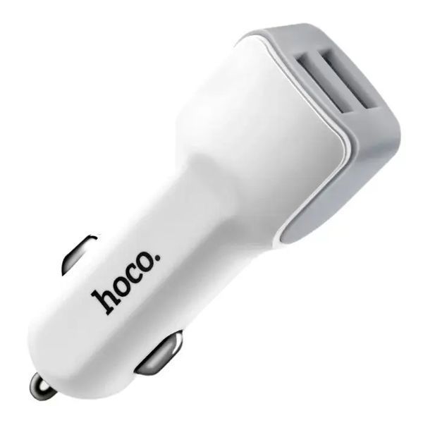 Адаптер ОЗУ Hoco Z23 dual-port car charger 2USB 2.4A 00016997 фото