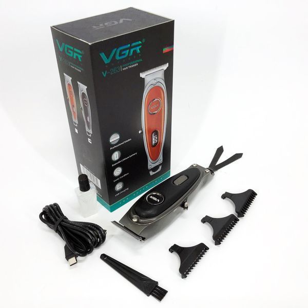 Тример VGR V-263 BLACK. Колір: чорний 00014790 фото