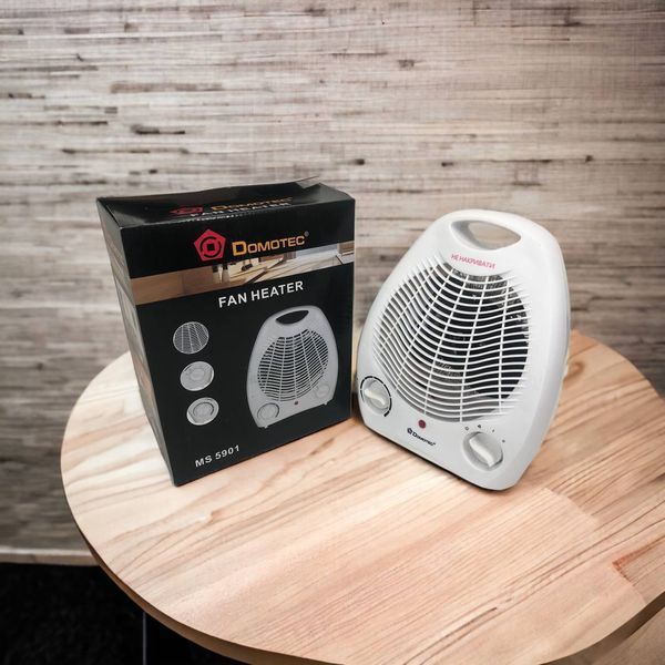 Обігрівач тепловентилятор (дуйка) Domotec MS-5901, Вітродуйка обігрівач, Електрична дуйка, 2 кВт 00013694 фото