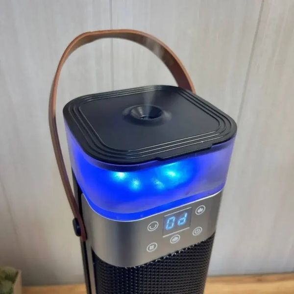 Тепловентилятор обігрівач із зволожувачем Portable Fan Heater HQN218-28QD 00018581 фото