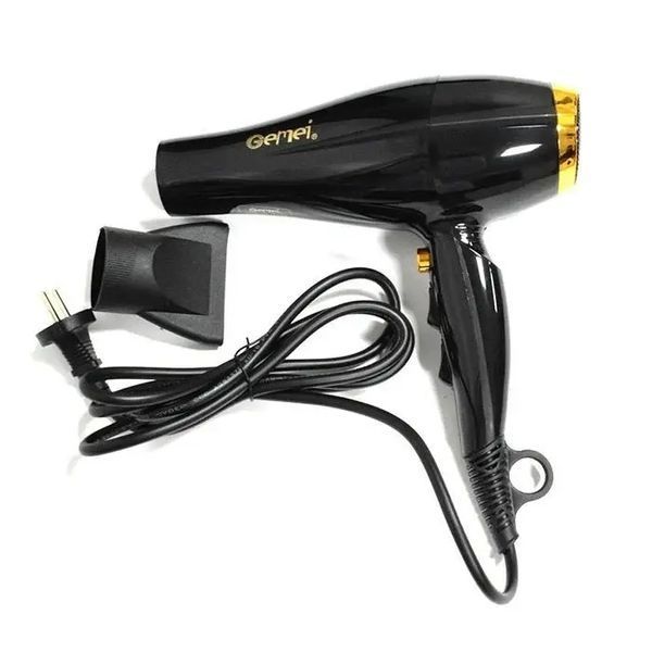 Фен Gemei GM 1765 для сушіння та укладання волосся 00020973 фото