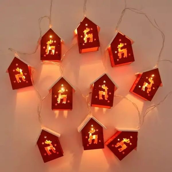 Новогодняя гирлянда 3 м, 20 LED, теплый белый свет, USB 00024524 фото