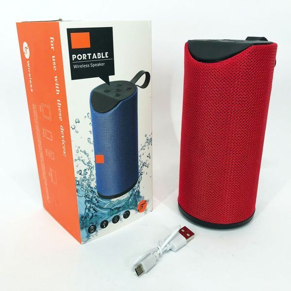 Колонка портативная bluetooth влагостойкая JBL TG-113 (аналог). Цвет: красный 00017782 фото