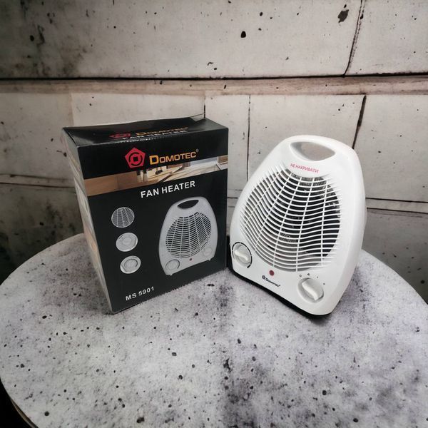 Обігрівач тепловентилятор (дуйка) Domotec MS-5901, Вітродуйка обігрівач, Електрична дуйка, 2 кВт 00013694 фото