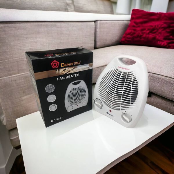 Обігрівач тепловентилятор (дуйка) Domotec MS-5901, Вітродуйка обігрівач, Електрична дуйка, 2 кВт 00013694 фото