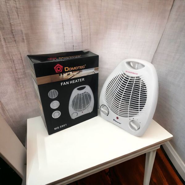 Обігрівач тепловентилятор (дуйка) Domotec MS-5901, Вітродуйка обігрівач, Електрична дуйка, 2 кВт 00013694 фото