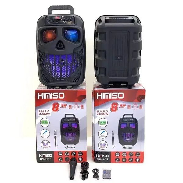 Колонка портативна акустична KIMISO QS-1803 BT Bluetooth колонка 00017858 фото