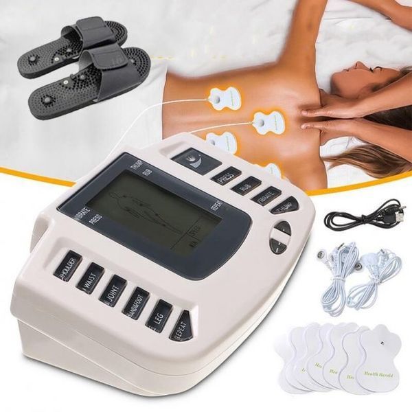 Массажер электростимулятор точечный для тела и стоп digital therapy stroke slimming jr-309a 00014336 фото