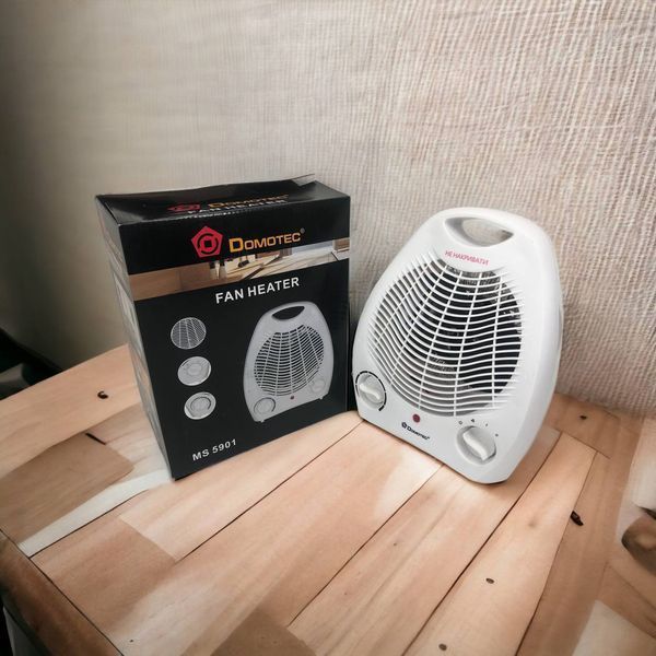 Обігрівач тепловентилятор (дуйка) Domotec MS-5901, Вітродуйка обігрівач, Електрична дуйка, 2 кВт 00013694 фото