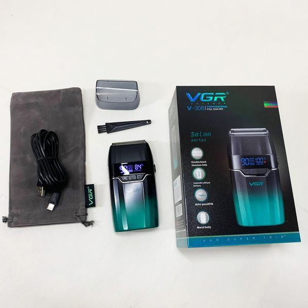 Електробритва VGR V-308 GREEN шейвер 00015242 фото