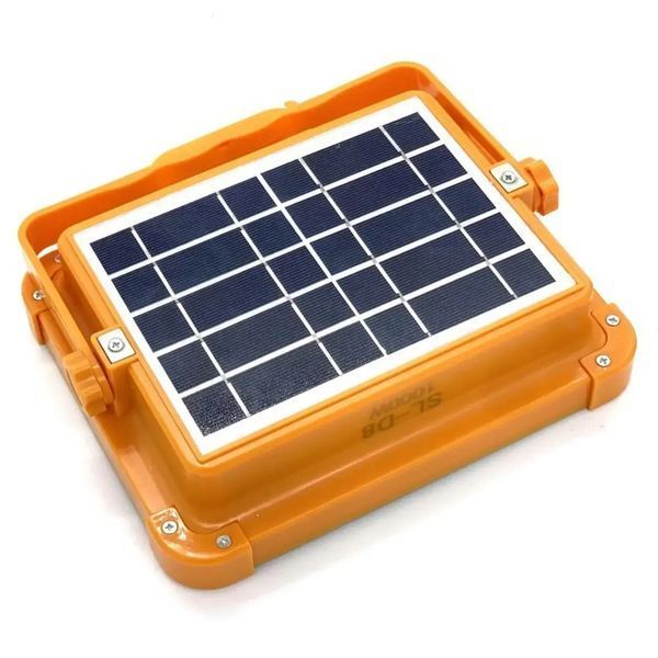 Портативная солнечная батарея универсальная для заряда Power bank Solar LED light D8 12000 mAH 00023100 фото