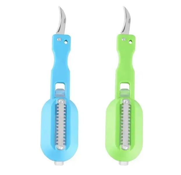 Рыбочистка Нож скребок для чистки рыбы Fish Scales Wiper Cleaning 00019368 фото