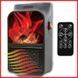 Обігрівач електричний Flame Heater 1000W з пультом 00018624 фото 2