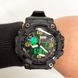 Часы наручные мужские SKMEI 1520BK BLACK, армейские часы противоударные. Цвет: черный 00022430 фото 2