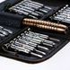 Набор отвёрток BauTech 25 в 1 для мелких работ в кожаном чехле 00022770 фото 4