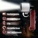 Фонарь аккумуляторный WORKLIGHT-072-XPE 10W 350Lm с крюком и магнитом, Многофункциональный led фонарь 00023046 фото 3