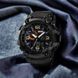 Часы наручные мужские SKMEI 1520BK BLACK, армейские часы противоударные. Цвет: черный 00022430 фото 68