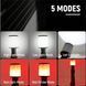 Фонарь аккумуляторный WORKLIGHT-072-XPE 10W 350Lm с крюком и магнитом, Многофункциональный led фонарь 00023046 фото 2