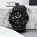 Часы наручные мужские SKMEI 1520BK BLACK, армейские часы противоударные. Цвет: черный 00022430 фото 60