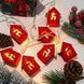 Новогодняя гирлянда 3 м, 20 LED, теплый белый свет, USB 00024524 фото 2